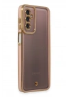 BFS  Samsung Galaxy M23 Kılıf Liva Lens Silikon - Pudra