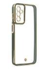 BFS  Samsung Galaxy M23 Kılıf Liva Lens Silikon - Yeşil