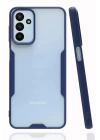 BFS  Samsung Galaxy M23 Kılıf Platin Silikon - Lacivert