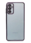 BFS  Samsung Galaxy M23 Kılıf Razer Lensli Silikon - Mor