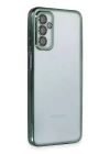 BFS  Samsung Galaxy M23 Kılıf Razer Lensli Silikon - Yeşil