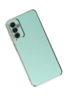 BFS  Samsung Galaxy M23 Kılıf Volet Silikon - Açık Yeşil