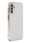 BFS  Samsung Galaxy M23 Kılıf Volet Silikon - Beyaz