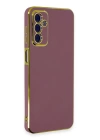 BFS  Samsung Galaxy M23 Kılıf Volet Silikon - Kırmızı