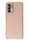 BFS  Samsung Galaxy M23 Kılıf Volet Silikon - Pembe