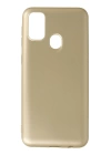 BFS  Samsung Galaxy M30S Kılıf First Silikon - Gold