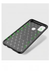 BFS  Samsung Galaxy M31 Kılıf Auto Focus Karbon Kapak - Kahverengi