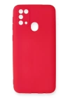 BFS  Samsung Galaxy M31 Kılıf First Silikon - Kırmızı