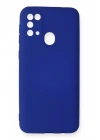 BFS Samsung Galaxy M31 Kılıf First Silikon - Lacivert