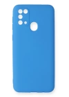 BFS  Samsung Galaxy M31 Kılıf First Silikon - Mavi