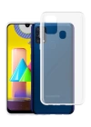 BFS  Samsung Galaxy M31 Kılıf Lüx Şeffaf Silikon
