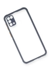 BFS  Samsung Galaxy M31 Kılıf Miami Şeffaf Silikon - Gri