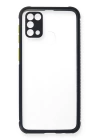 BFS  Samsung Galaxy M31 Kılıf Miami Şeffaf Silikon - Lacivert