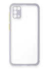 BFS  Samsung Galaxy M31 Kılıf Miami Şeffaf Silikon - Lila
