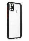 BFS  Samsung Galaxy M31 Kılıf Miami Şeffaf Silikon - Siyah