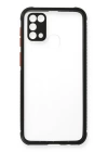 BFS  Samsung Galaxy M31 Kılıf Miami Şeffaf Silikon - Siyah