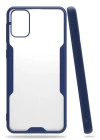 BFS  Samsung Galaxy M31 Kılıf Platin Silikon - Lacivert