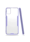 BFS  Samsung Galaxy M31 Kılıf Platin Silikon - Lila