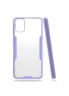 BFS  Samsung Galaxy M31 Kılıf Platin Silikon - Lila
