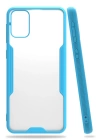 BFS  Samsung Galaxy M31 Kılıf Platin Silikon - Mavi
