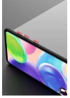 BFS  Samsung Galaxy M31 Kılıf Range Yüzüklü Silikon - Siyah-Gold