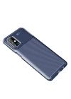 BFS  Samsung Galaxy M31S Kılıf Auto Focus Karbon Kapak - Lacivert