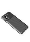 BFS  Samsung Galaxy M31S Kılıf Auto Focus Karbon Kapak - Siyah