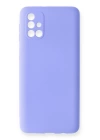 BFS  Samsung Galaxy M31S Kılıf First Silikon - Lila