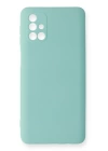 BFS  Samsung Galaxy M31S Kılıf Nano içi Kadife Silikon - Turkuaz