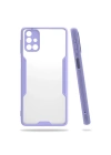 BFS  Samsung Galaxy M31S Kılıf Platin Silikon - Lila