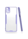 BFS  Samsung Galaxy M31S Kılıf Platin Silikon - Lila