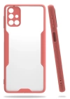 BFS  Samsung Galaxy M31S Kılıf Platin Silikon - Pembe
