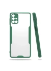 BFS  Samsung Galaxy M31S Kılıf Platin Silikon - Yeşil