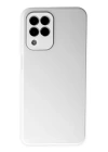 BFS  Samsung Galaxy M33 Kılıf Glass Kapak - Beyaz