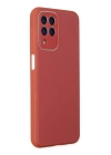 BFS  Samsung Galaxy M33 Kılıf Glass Kapak - Bordo