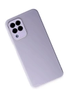 BFS  Samsung Galaxy M33 Kılıf Glass Kapak - Lila