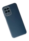 BFS  Samsung Galaxy M33 Kılıf Glass Kapak - Mavi