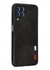 BFS  Samsung Galaxy M33 Kılıf Loop Deri Silikon - Siyah