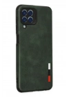 BFS  Samsung Galaxy M33 Kılıf Loop Deri Silikon - Yeşil