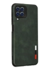 BFS  Samsung Galaxy M33 Kılıf Loop Deri Silikon - Yeşil