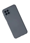 BFS  Samsung Galaxy M33 Kılıf Nano içi Kadife Silikon - Gri