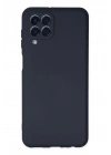 BFS Samsung Galaxy M33 Kılıf Nano içi Kadife Silikon - Lacivert