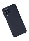 BFS Samsung Galaxy M33 Kılıf Nano içi Kadife Silikon - Lacivert