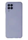 BFS Samsung Galaxy M33 Kılıf Nano içi Kadife Silikon - Lila