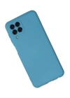 BFS  Samsung Galaxy M33 Kılıf Nano içi Kadife Silikon - Mavi