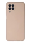 BFS  Samsung Galaxy M33 Kılıf Nano içi Kadife Silikon - Pudra