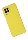 BFS  Samsung Galaxy M33 Kılıf Nano içi Kadife Silikon - Sarı