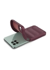 BFS  Samsung Galaxy M33 Kılıf Optimum Silikon - Bordo