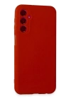 BFS  Samsung Galaxy M34 5G Kılıf First Silikon - Kırmızı