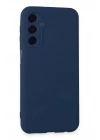 BFS  Samsung Galaxy M34 5G Kılıf First Silikon - Lacivert